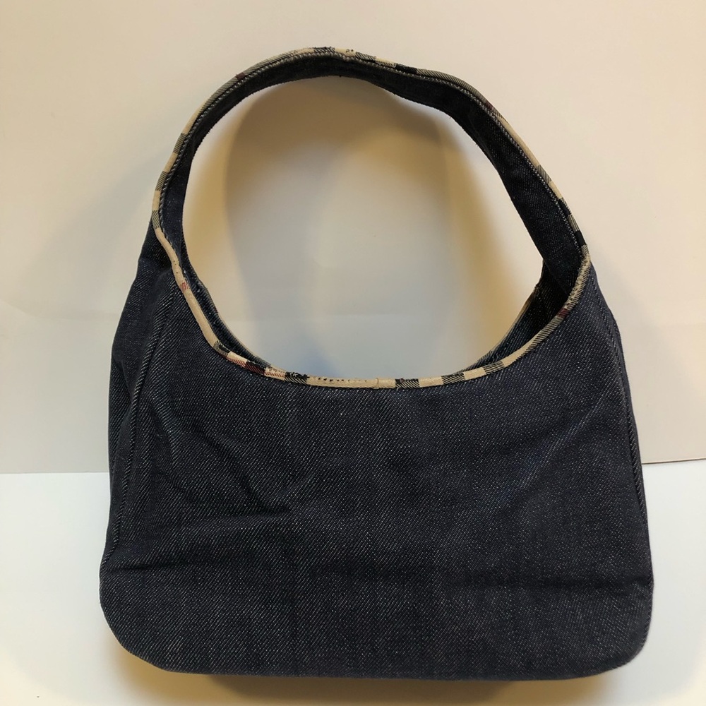 Burberry Authentic Small Denim Bag EUC